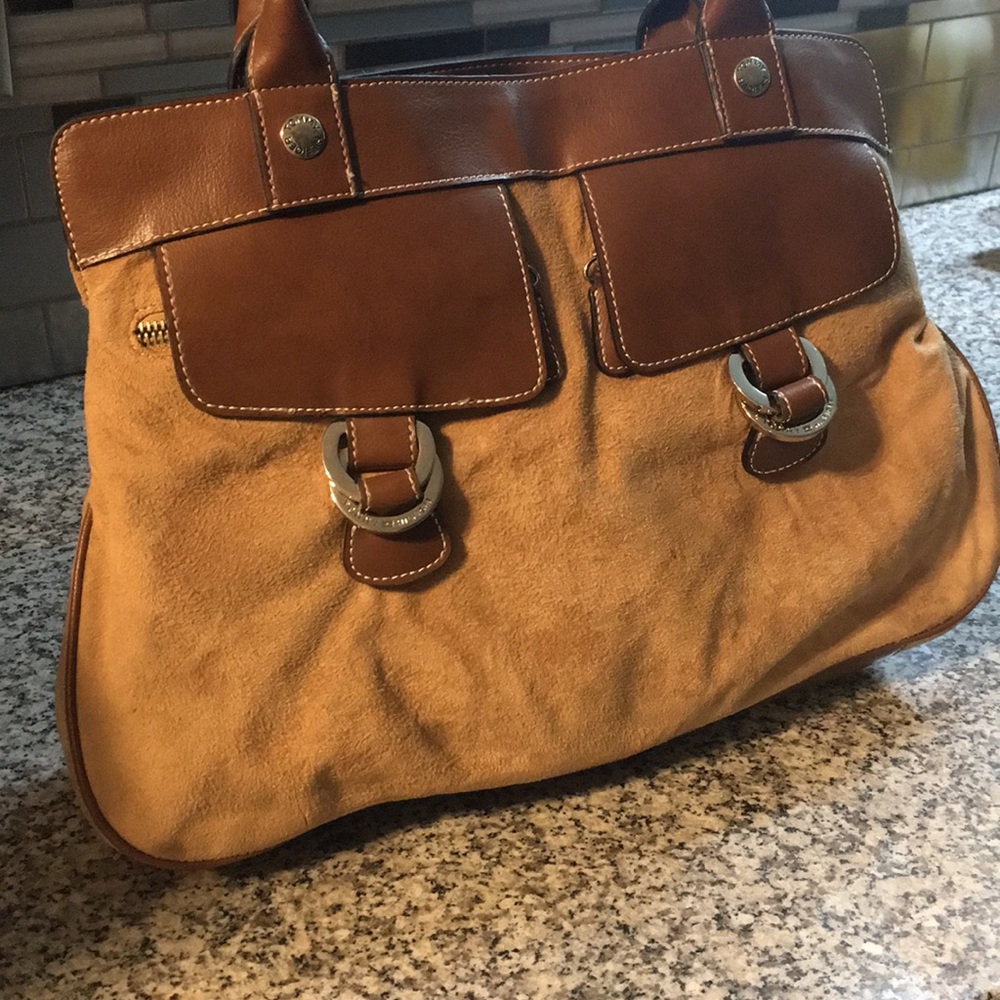 Tommy Hilfiger suede purse